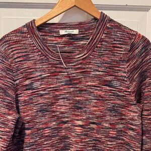 Madewell Multicolor Knit Sweater Dress